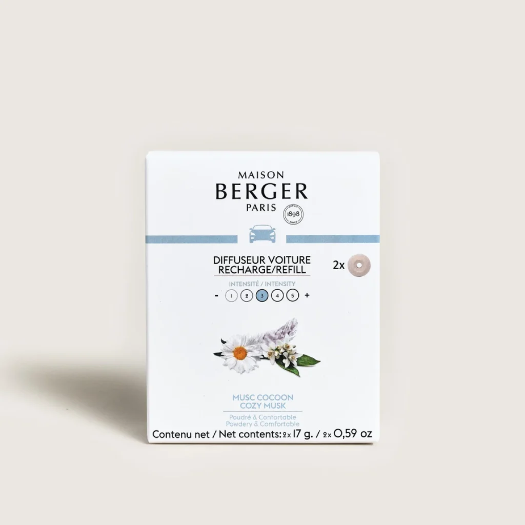 Maison Berger Paris Autóillatosító utántöltő - Bársonyos pézsma, termékkép 2