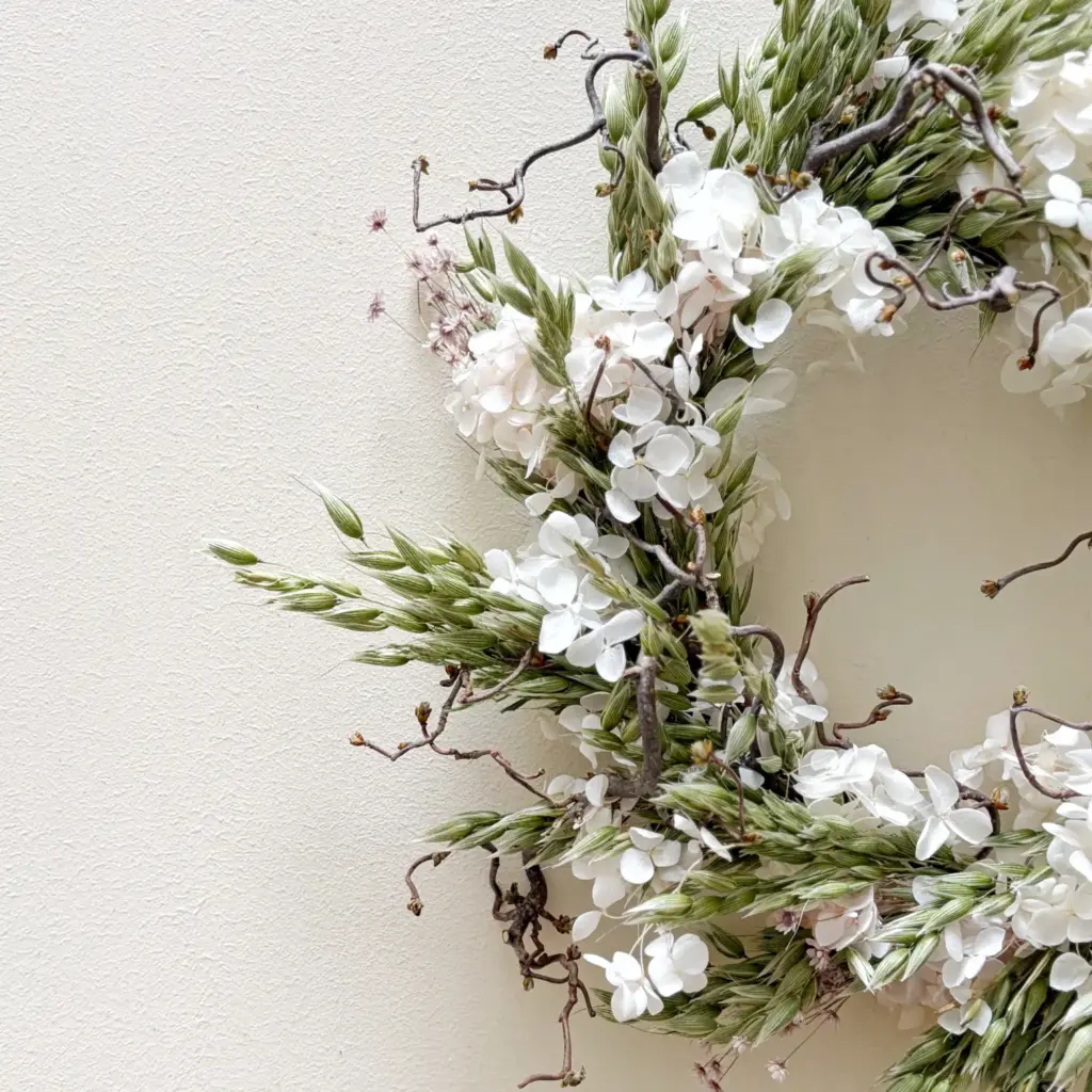 Tavaszi szellő kopogtató szárított virágokkal, termékkép 2